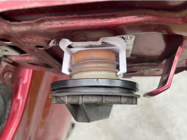 Subaru Forester Gas / Fuel Cap Holder - GUSSETED (Remixed unit by elanaut) preview