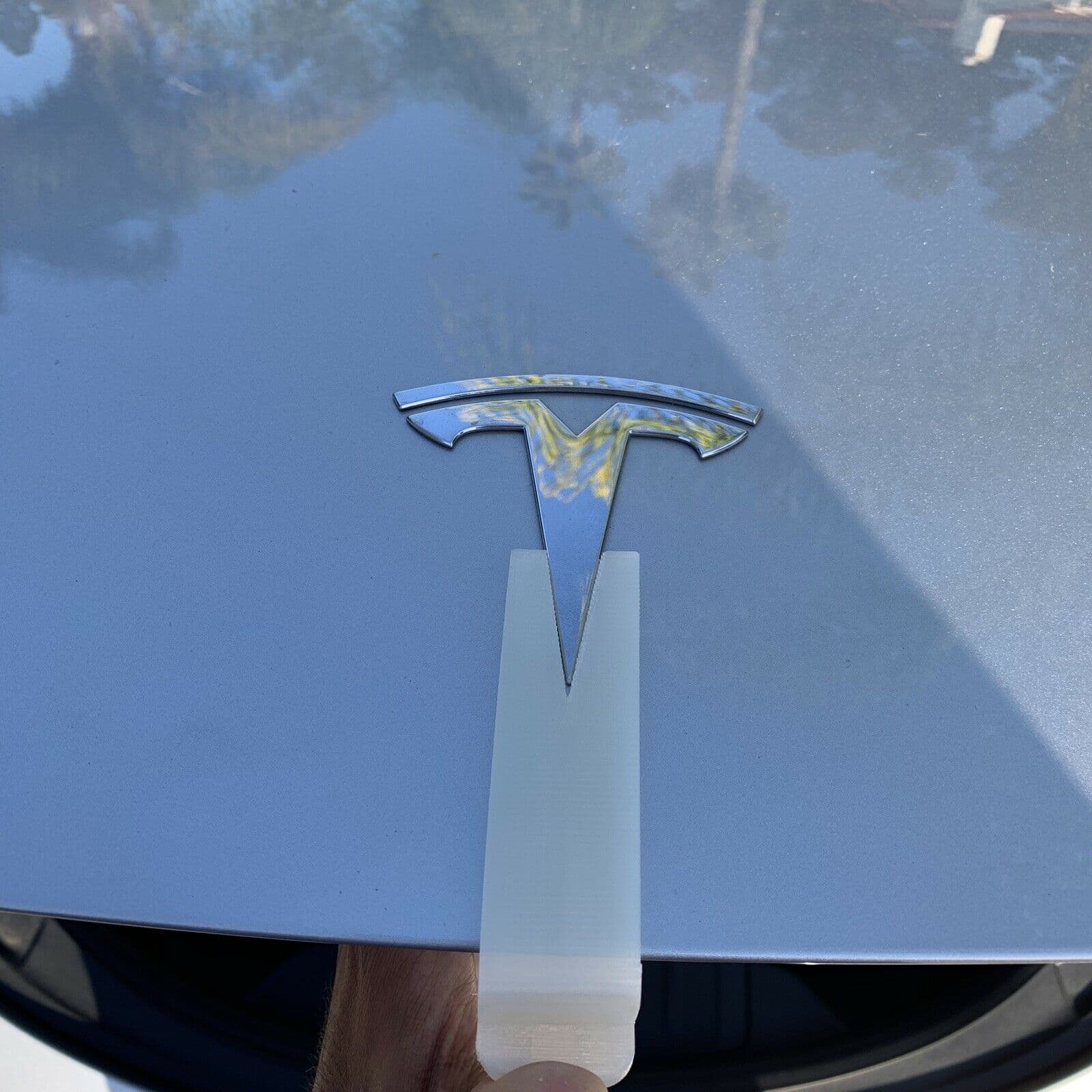 Tesla Model Y Front Badge Emblem Logo Alignment Template Tool Hood Frunk preview