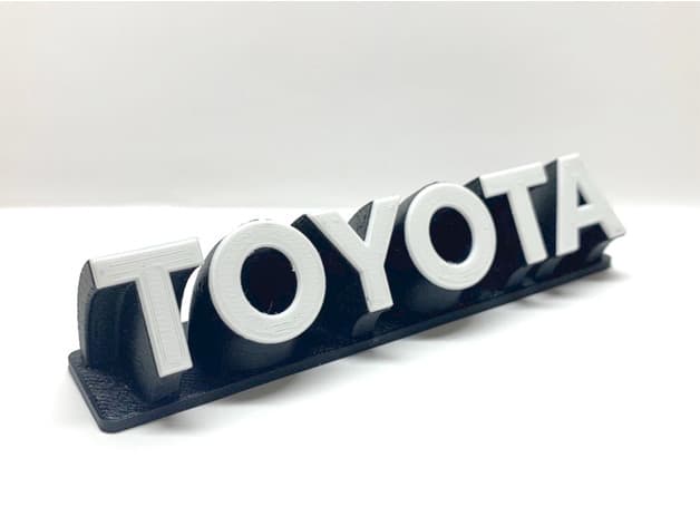 Toyota emblem preview