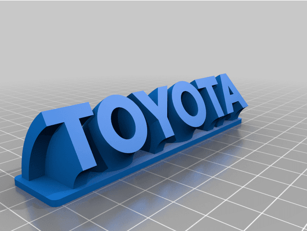 Toyota emblem preview
