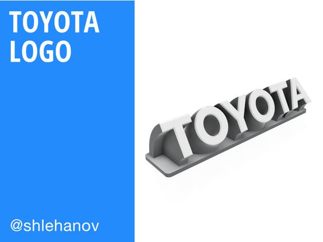 Toyota emblem preview