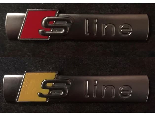S-LINE AUDI EMBLEM preview