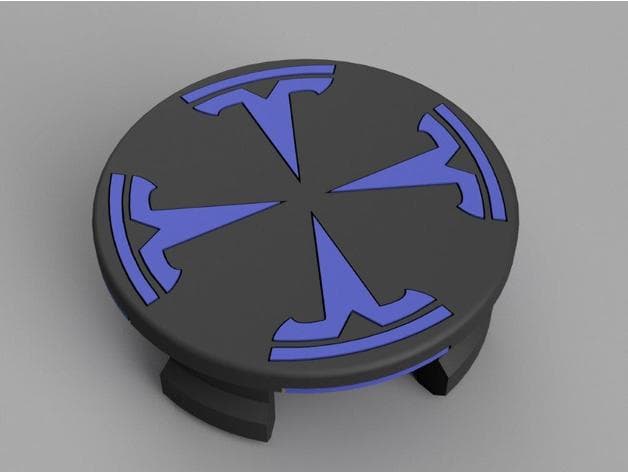 Tesla Model 3 Wheel Center Cap 4xT-Logo preview