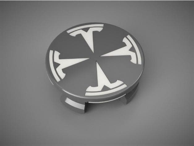 Tesla Model 3 Wheel Center Cap 4xT-Logo preview