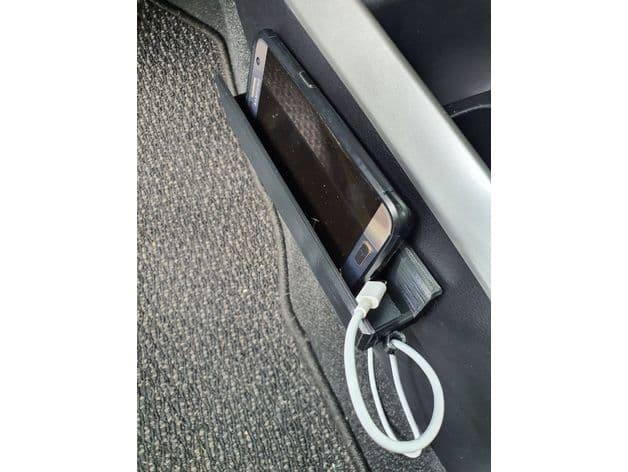 Photo of Phone holder for passengers side of console - Toyota Corolla Fielder