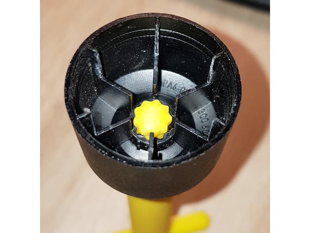 VW Volkswagen wheel screw star cap remover tool preview
