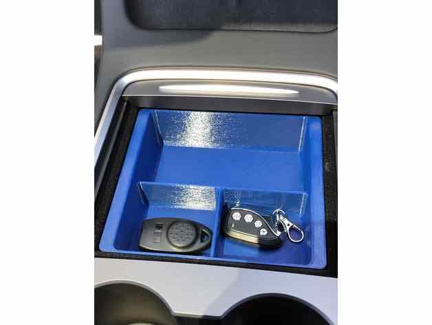 Photo of Central Console Tray for Tesla Model 3 MY21