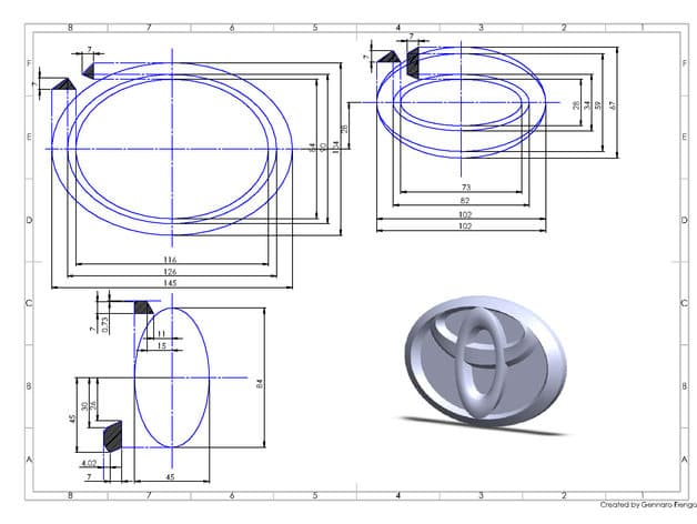 Frontal Toyota Yaris emblem 2008 preview
