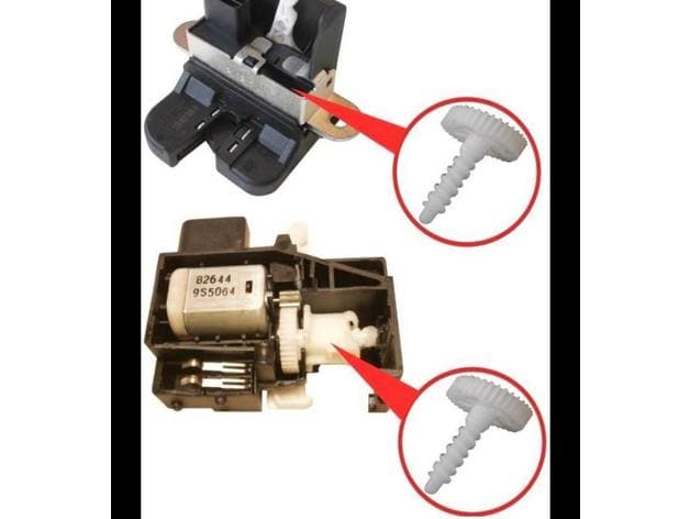 VAG golf mk5 trunk lock preview