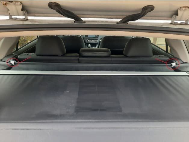 Cargo Cover retainer - Subaru Outback preview
