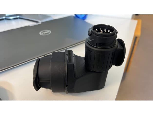 Tesla Model 3 Angle adapter for trailer hitch - Biltema Parts preview
