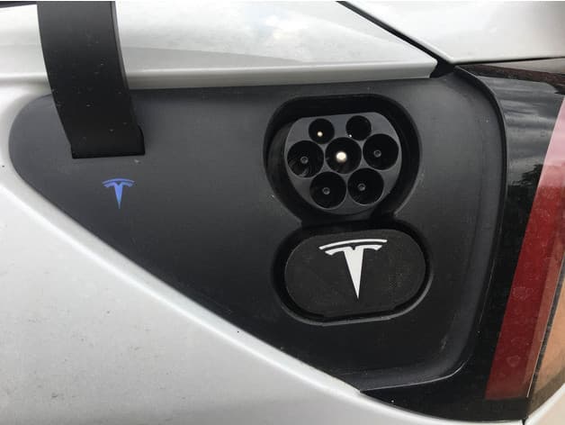 Tesla CCS cover bi-color preview