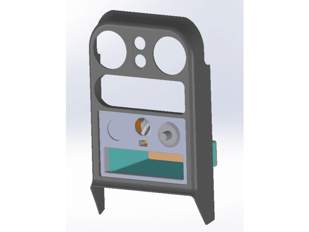 MX5 NA Custom Radio Frame and Duckett preview