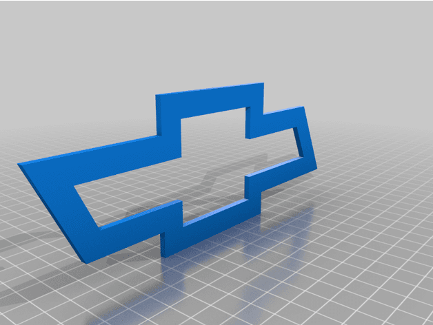 Chevy Emblem - 2 Piece - Click preview