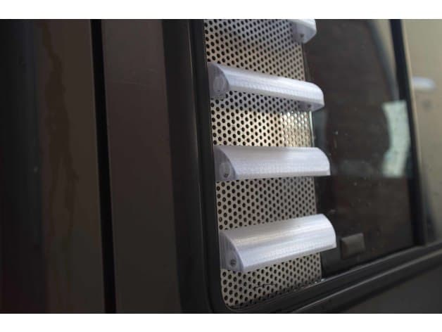 Window louvers for camper van preview