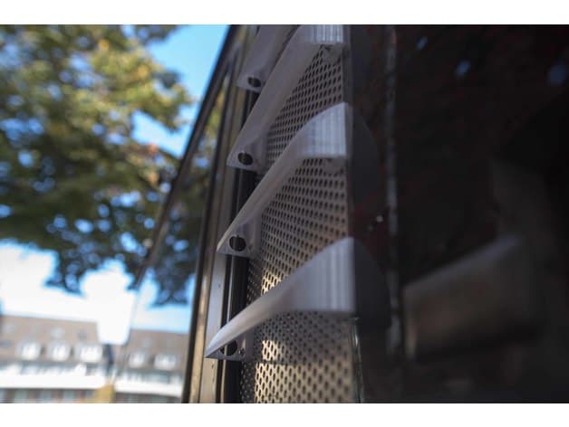 Window louvers for camper van preview