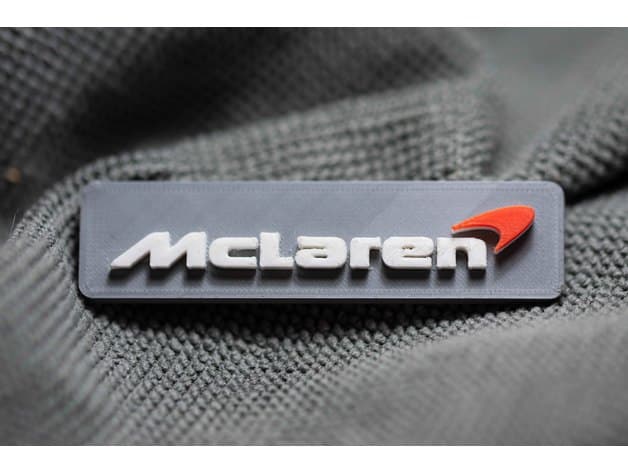 Photo of Mclaren Logo Badge