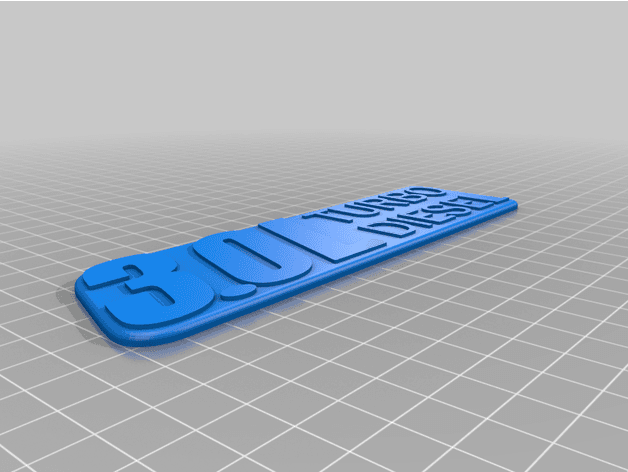 3.0L Turbo Diesel (Ecodiesel) Emblem preview
