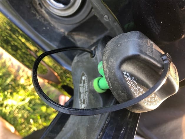 BMW gas cap tether preview