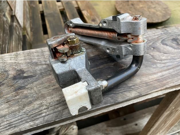Guide porte coulissante VW T3 avant 1985 - Numéro VW : 251 843 368 (Sliding door guide) preview
