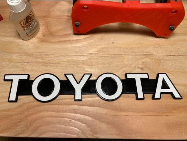 Toyota Land Cruiser BJ70 Grille Emblem preview