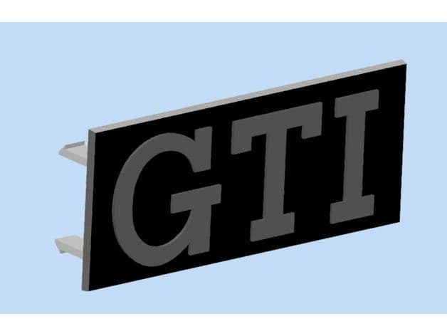 Photo of Golf 1 GTI Emblem Grill