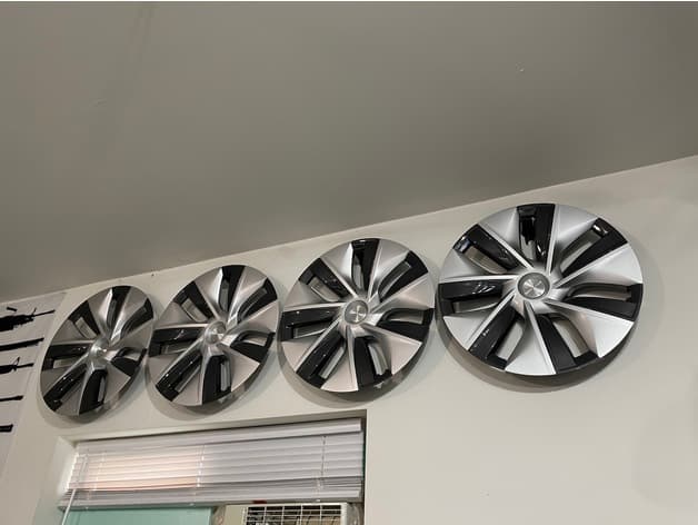 Remix Tesla Model 3 Y Aero Wheel Cap Hook V3 preview