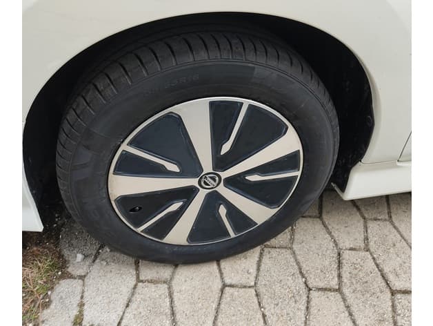 Nissan LEAF gen2 16" wheel aero covers preview