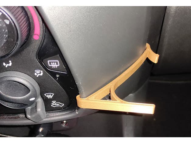 Toyota Aygo Center mount - basic file preview