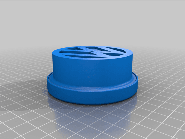 VW Logo Distributor Block-off Cap preview