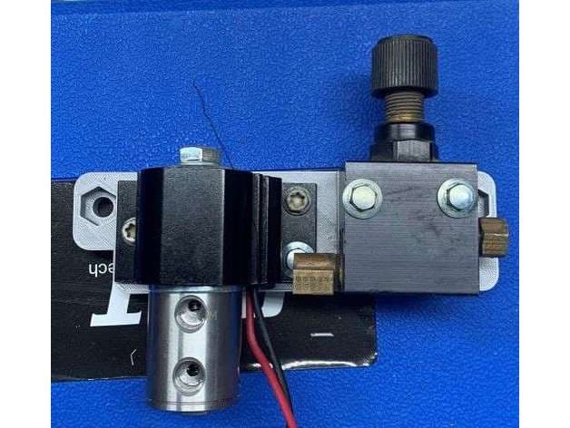 Photo of Strange B3359T Master Cylinder Proportioning Valve / Line Lock Mount