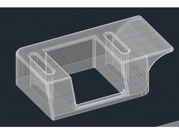 Jeep TJ CB mount preview