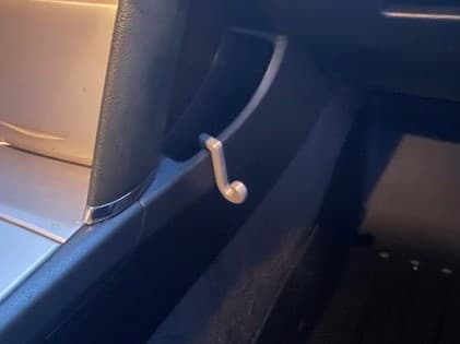 Photo of Console pocket hook for Toyota Camry