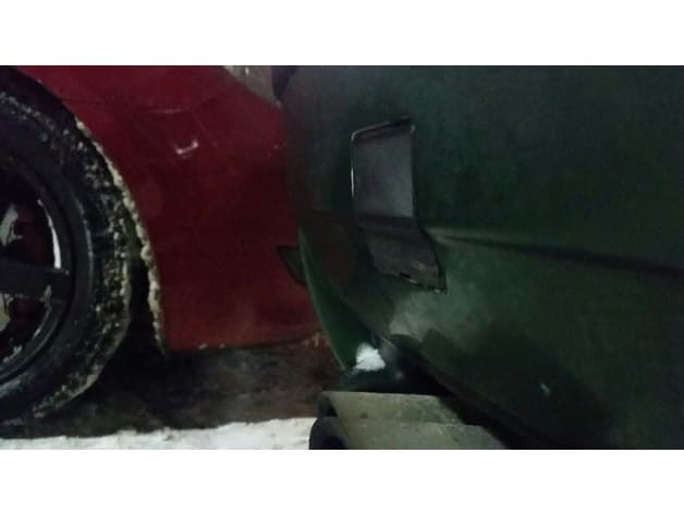 Photo of Rear bumper cap BMW e36/Заглушка заднего бампера Е36