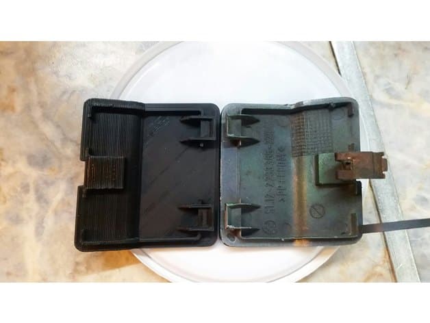 Rear bumper cap BMW e36/Заглушка заднего бампера Е36 preview