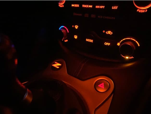 Custom 370Z Hazard/S-Mode Button Hat preview