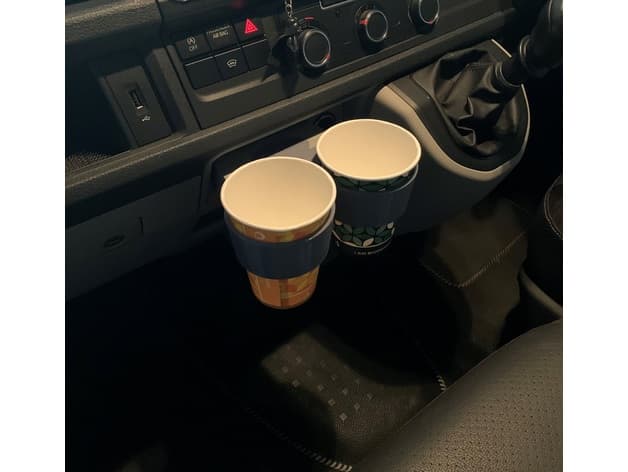 VW T6 Dash Centre Drink Holder Cubby Hole Insert preview