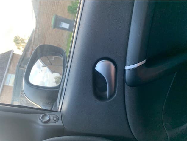 Saab 95 door handle plug preview