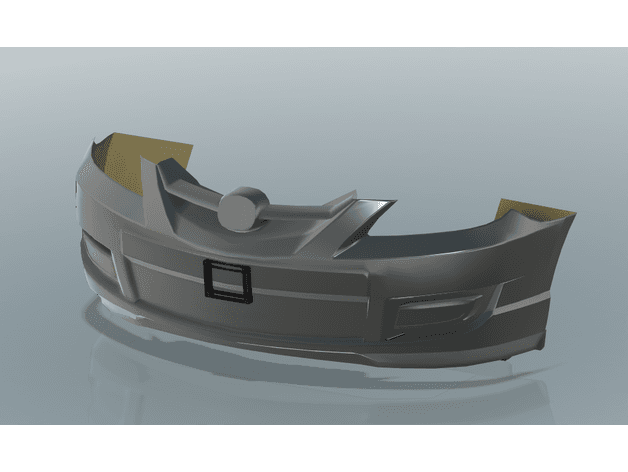 Photo of Mazda 3 BK License Plate Holder
