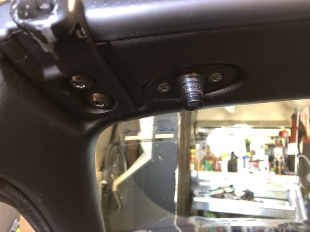 Miata Visor Blank with Microphone Holder preview