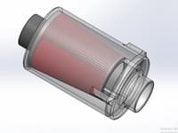Cone air filter holder Saab 93 NG preview