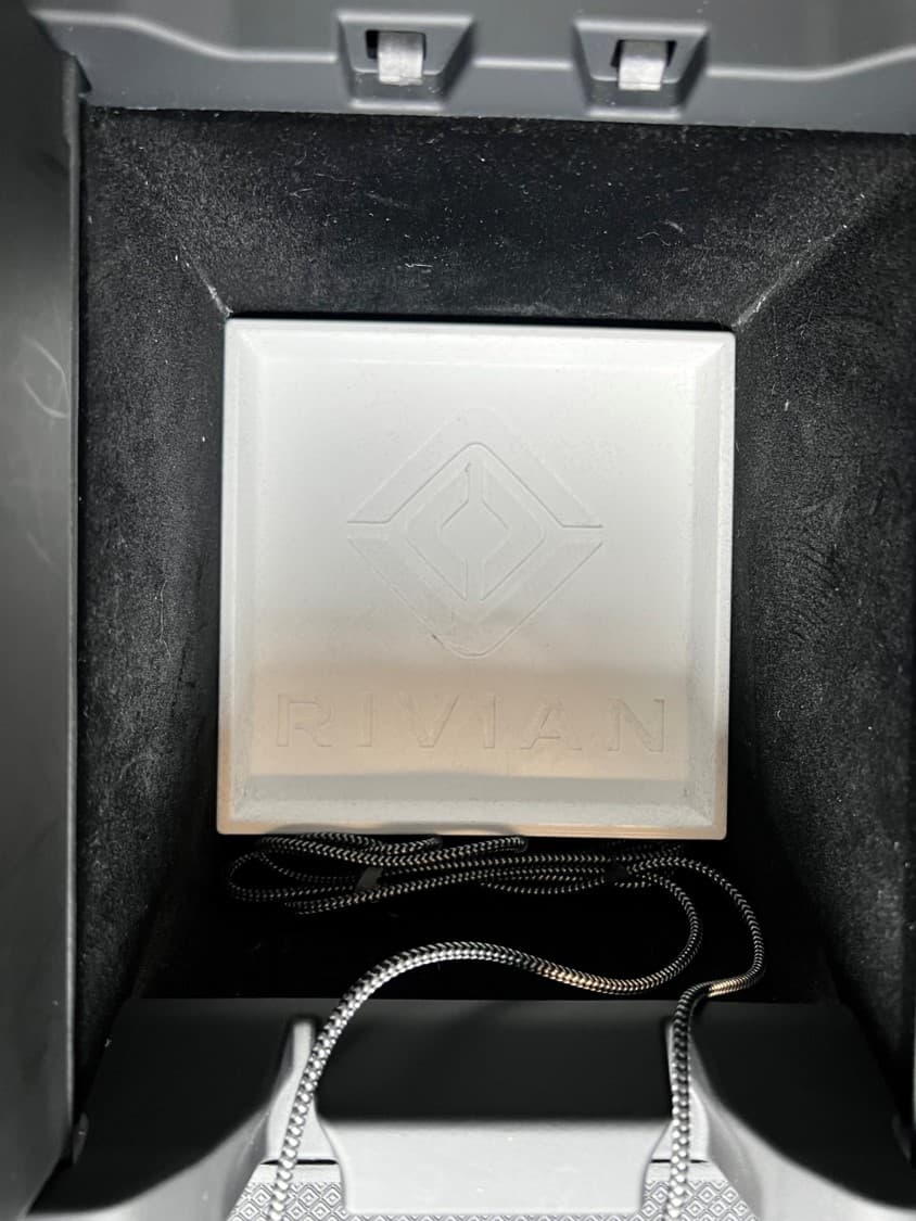 Photo of Rivian - simple center console tray