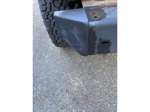 Jeep TJ Rear Bumper End Cap preview