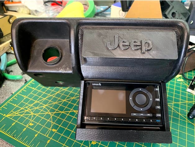 Jeep YJ - Ashtray Replacement - Cell Holder Remix preview