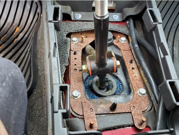 Photo of Subaru shifter selector bushing