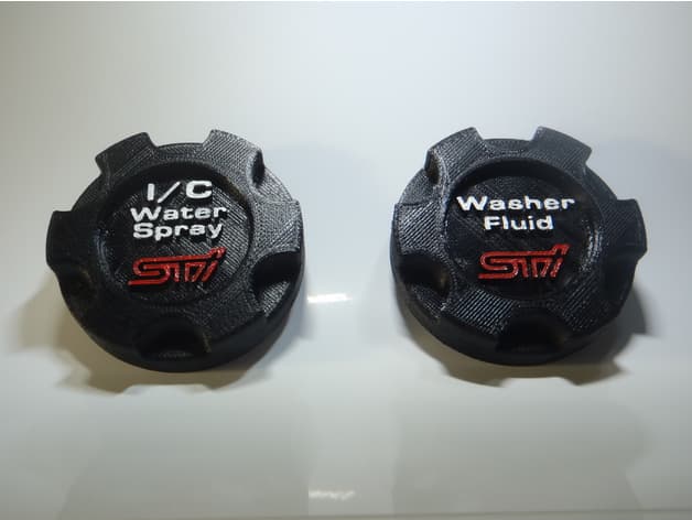 STI Washer and Intercooler Spray caps preview