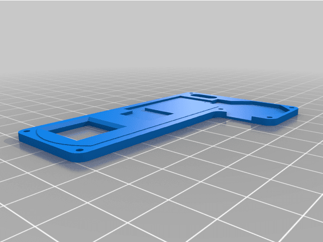 Mazda AKE fob 6mm thick 2 buttons preview