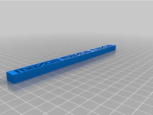 Single-Din Radio Spacer Bezel - Mazda Print preview