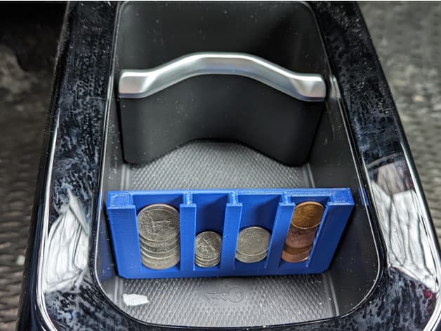 Photo of VW ID.4 Console Divider Coin Holder