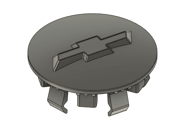 Chevrolet wheel center cap preview